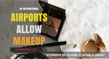 Can You Bring Makeup Through International Airport Security?