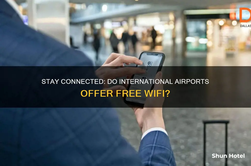 do international airports have wifi