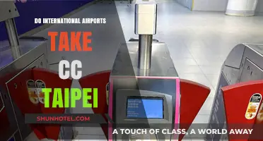Do International Airports in Taipei Accept Credit Cards? Find Out Here