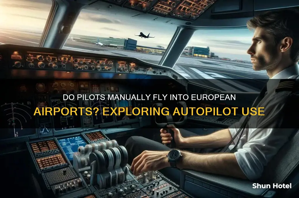 do pilots hand fly into european airports