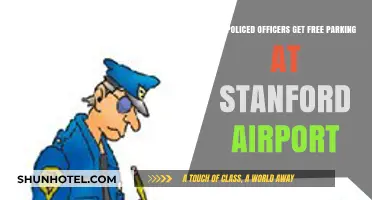 Do Police Officers Get Free Parking at Stanford Airport?