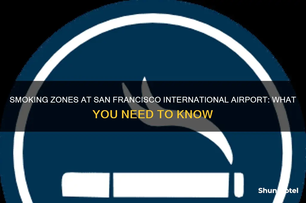do san franscisco international airport has smoking zone