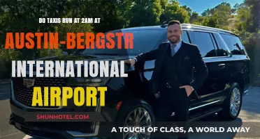 Late-Night Taxi Availability at Austin-Bergstrom International Airport: What to Expect