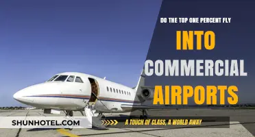 Do the Wealthy Elite Avoid Commercial Airports? Exploring Private Aviation