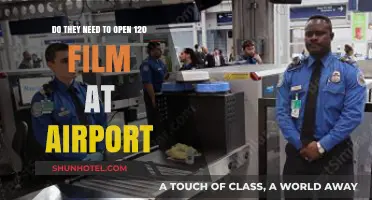 Airport Security and 120 Film: Do You Need to Open It?