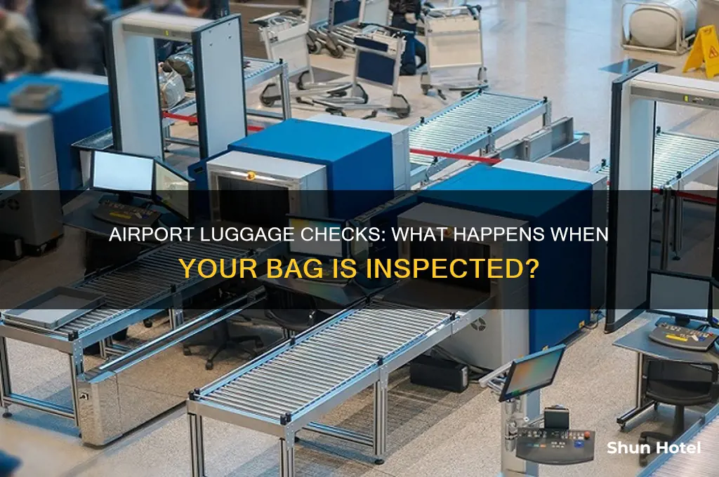 do they open your luggage at the airport