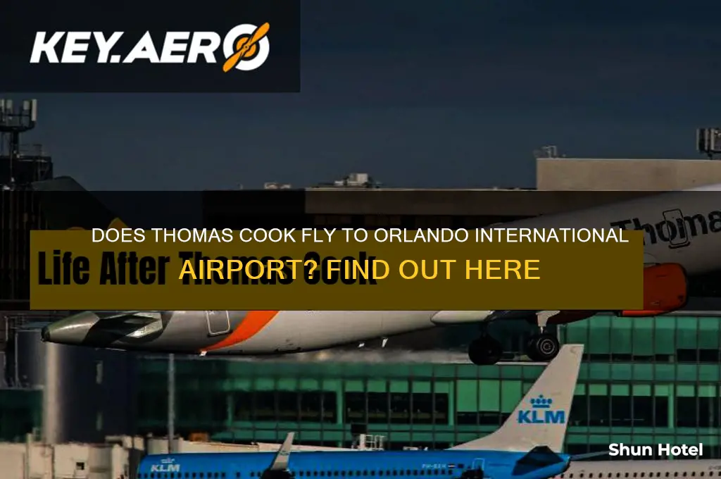 do thomas cook fly to orlando international airport