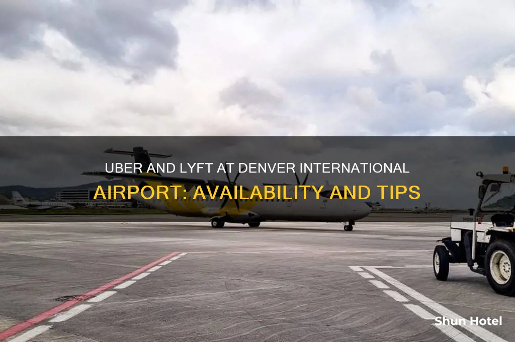 do uber and lyft service denver international airport