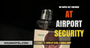 Vapes at Airport Security: What Travelers Need to Know