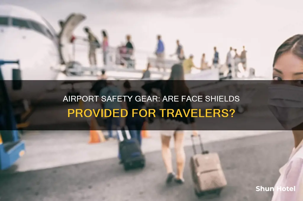 do we get face shield at airport
