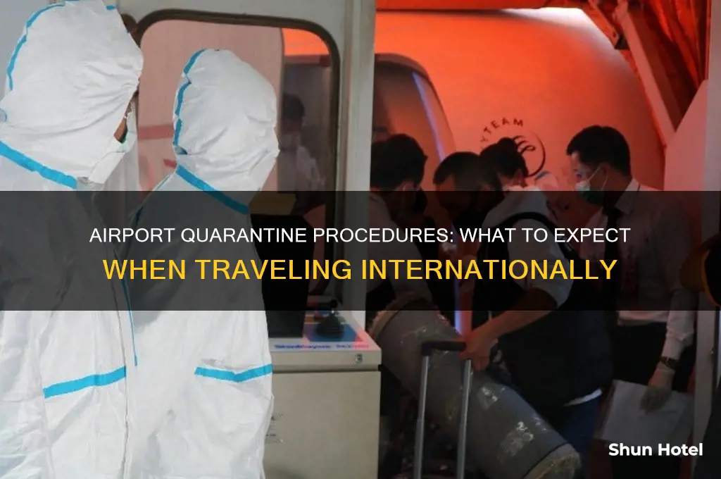 do you get quarantined at the airport