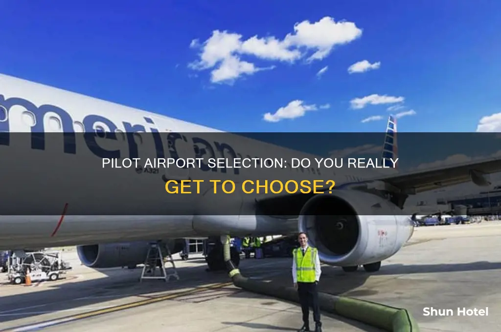 do you get to choose your airport as a pilot
