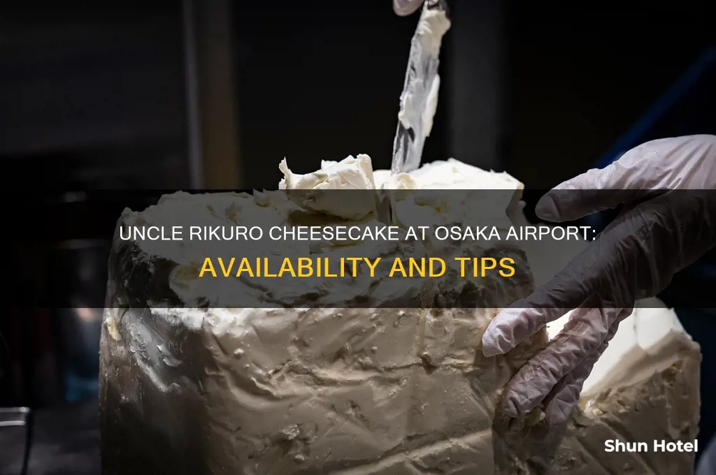 do you get uncle rikuro cheesecake at osaka airport