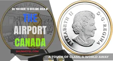 Traveling with Gold: Declaring at Canadian Airports