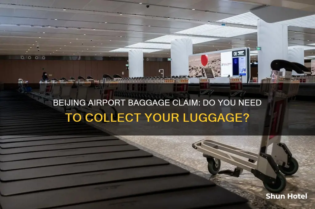 do you have to get your bags at beijing airport