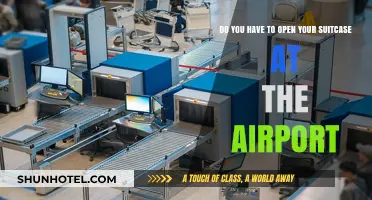 Airport Security: Must You Open Your Suitcase During Inspection?