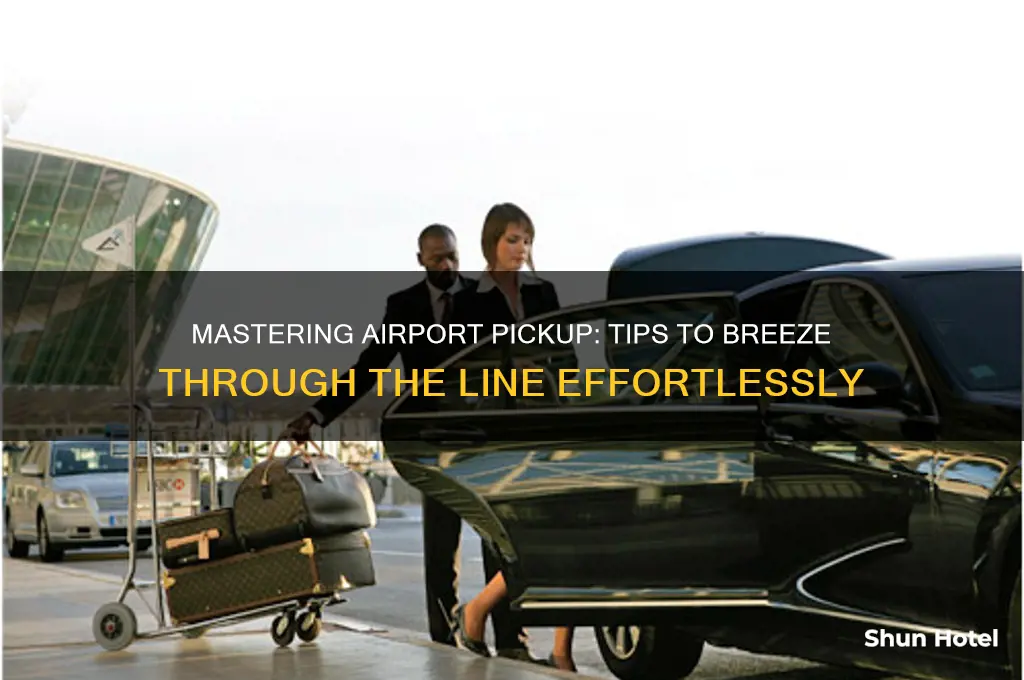 do you have trouble getting through the airport pickup line