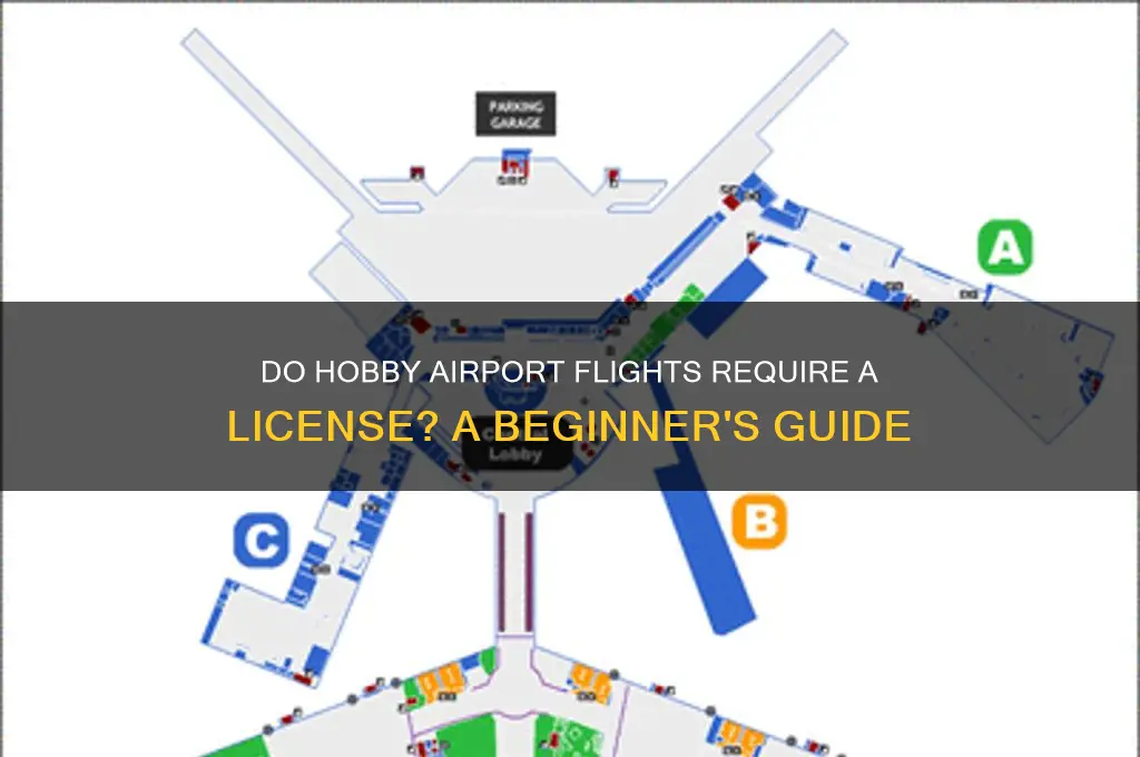 do you need a license to fly hobby airport