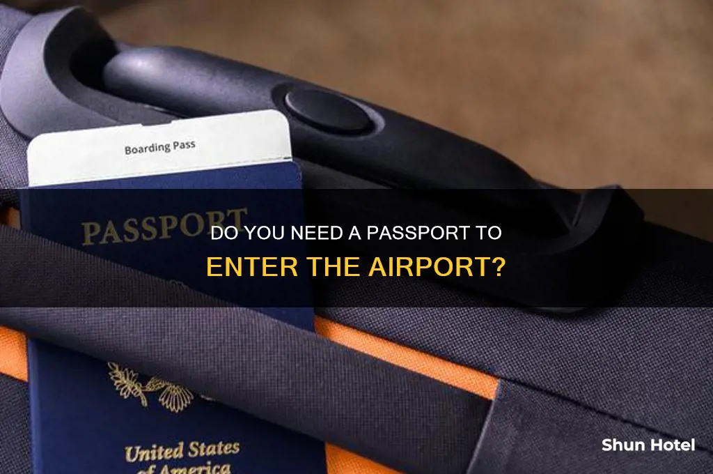 do you need a passport to get into the airport