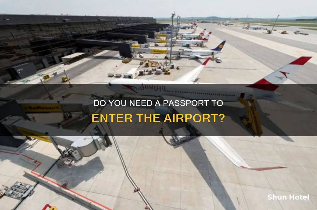 do you need a passport to get into thw airport