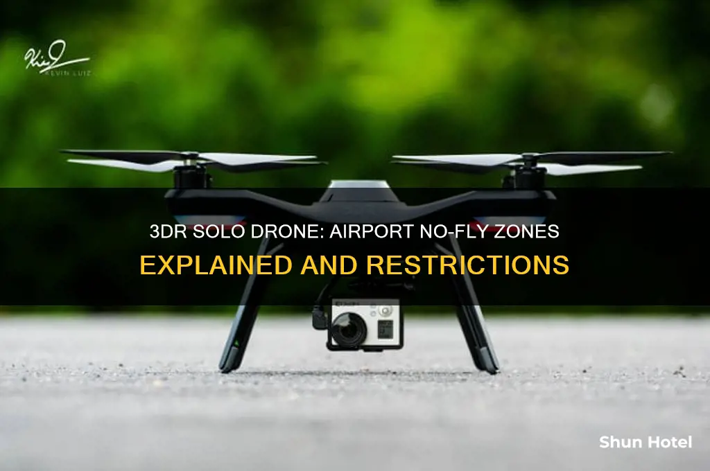 does 3dr solo have airport no fly zones