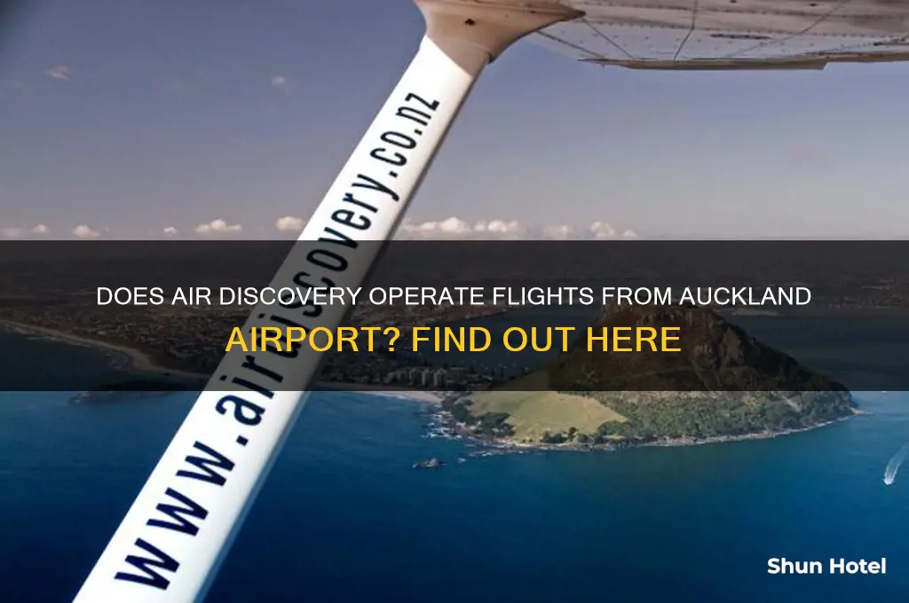 does air discovery fly from auckland airport