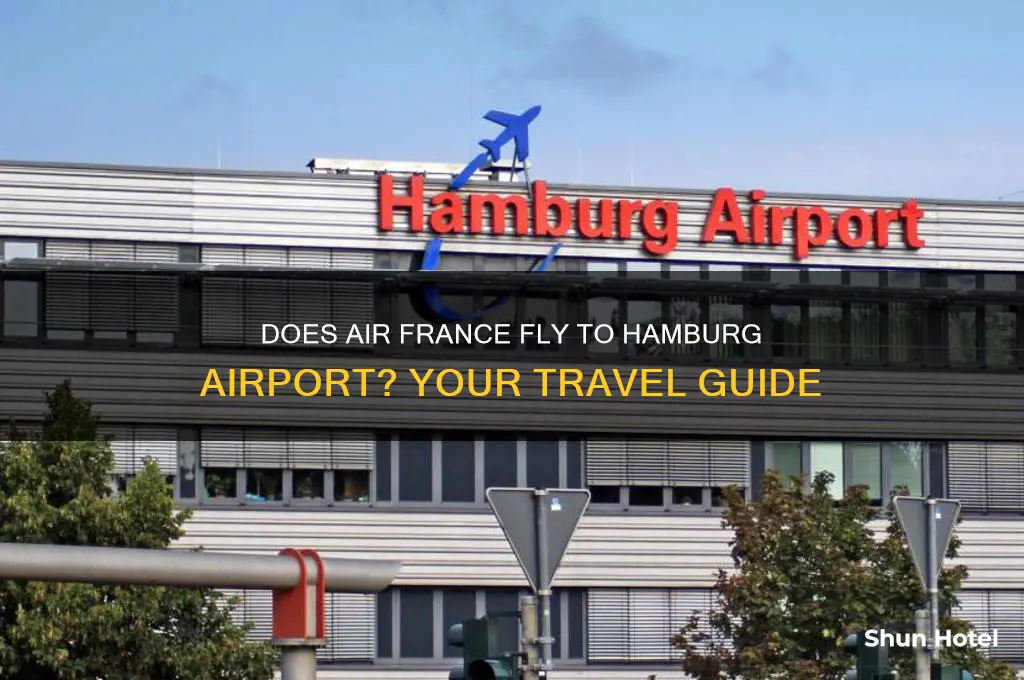 does air france fly to hamburg airport