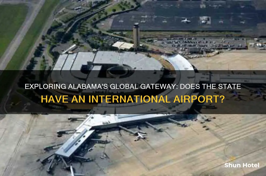 does alabama have an international airport