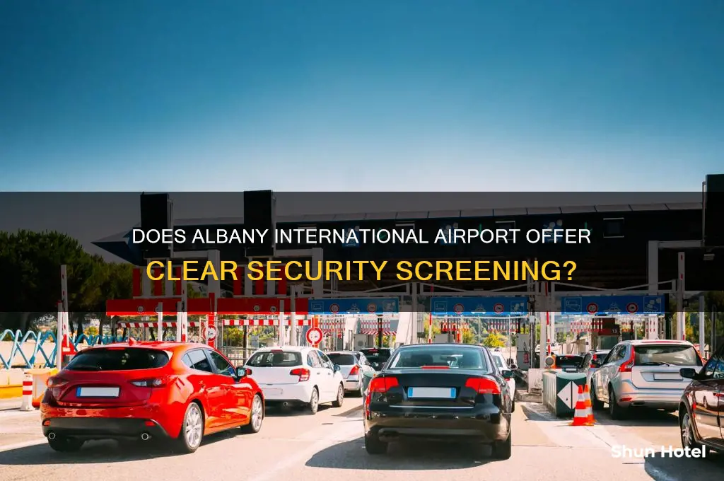 does albany international airport have clear