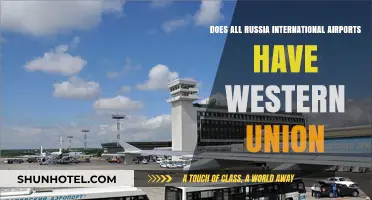 Do All Russian International Airports Offer Western Union Services?