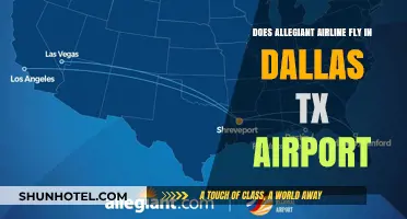 Does Allegiant Airline Operate Flights from Dallas, TX Airport?