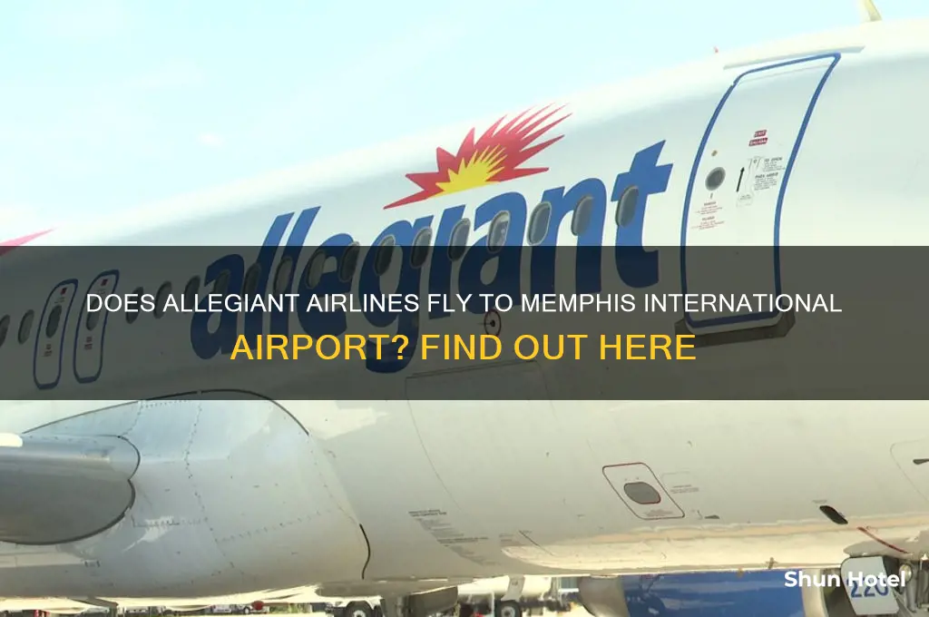 does allegiant airlines serve memphis international airport