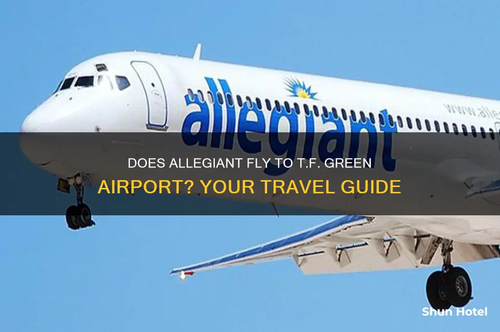 does allegiant fly to t f green airport