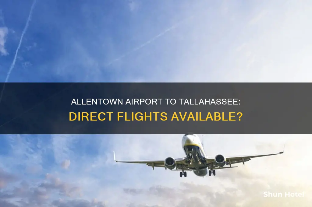 does allentown airport fly directly to tallahassee fl