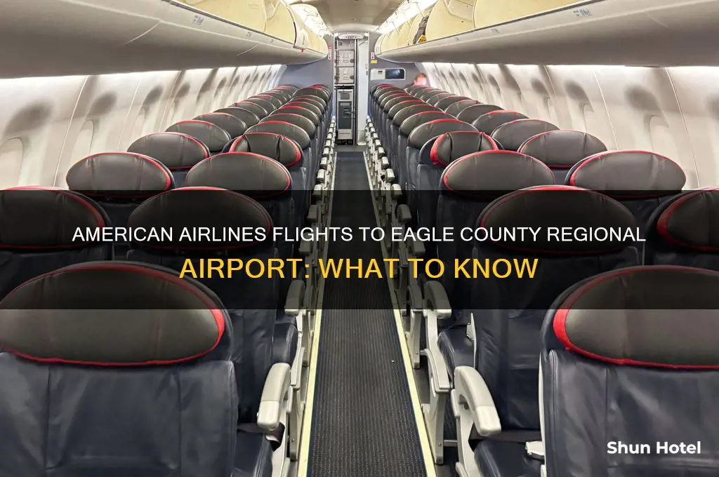 does american air fly to eagle county regional airport