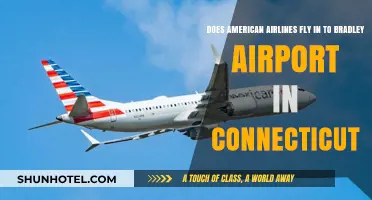 Does American Airlines Fly into Bradley Airport, Connecticut?