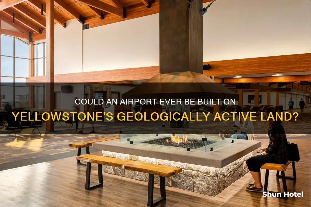 does an airport get built on yellowstone