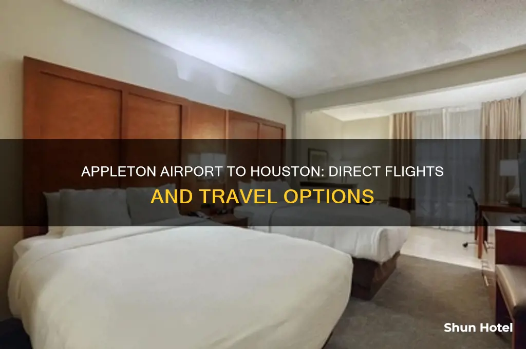 does appleton airport fly to houston texas