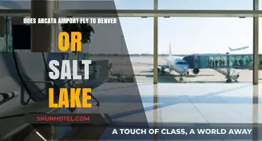 Arcata Airport Flights: Denver or Salt Lake City Routes Explored