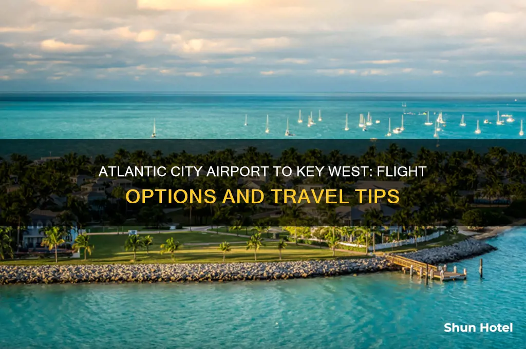 does atlantic city airport fly to key west