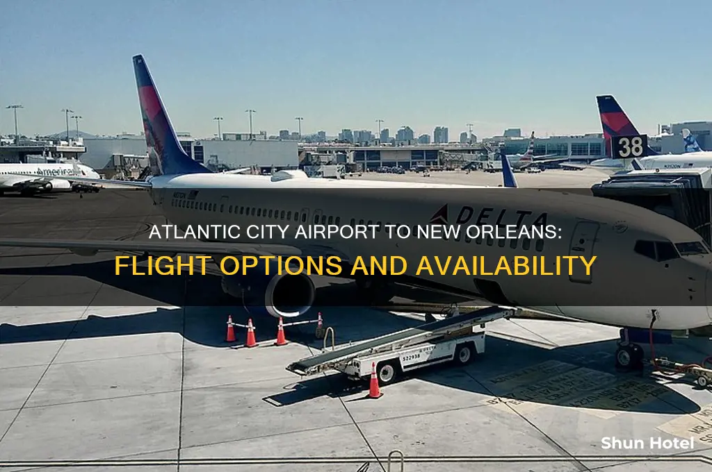 does atlantic city airport fly to new orleans
