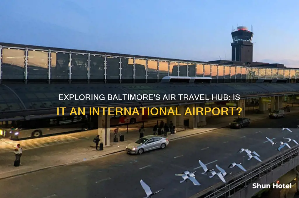 does baltimore have an international airport