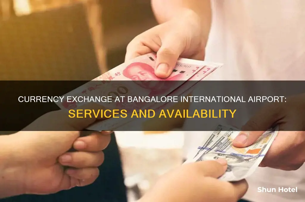 does bangalore international airport have exchange currency services