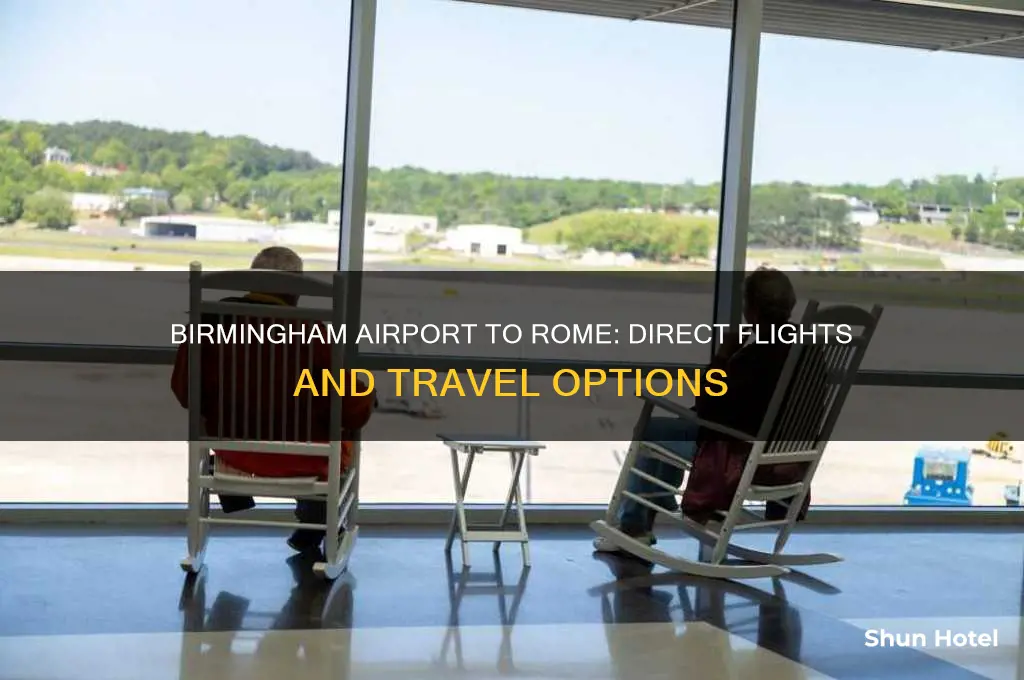 does birmingham airport fly to rome