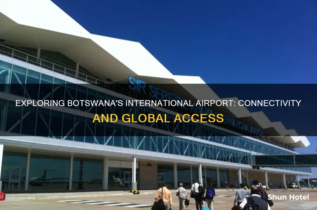 does botswana have an international airport
