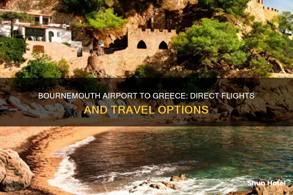 does bournemouth airport fly to greece