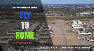 Bournemouth Airport to Rome: Direct Flights and Travel Options
