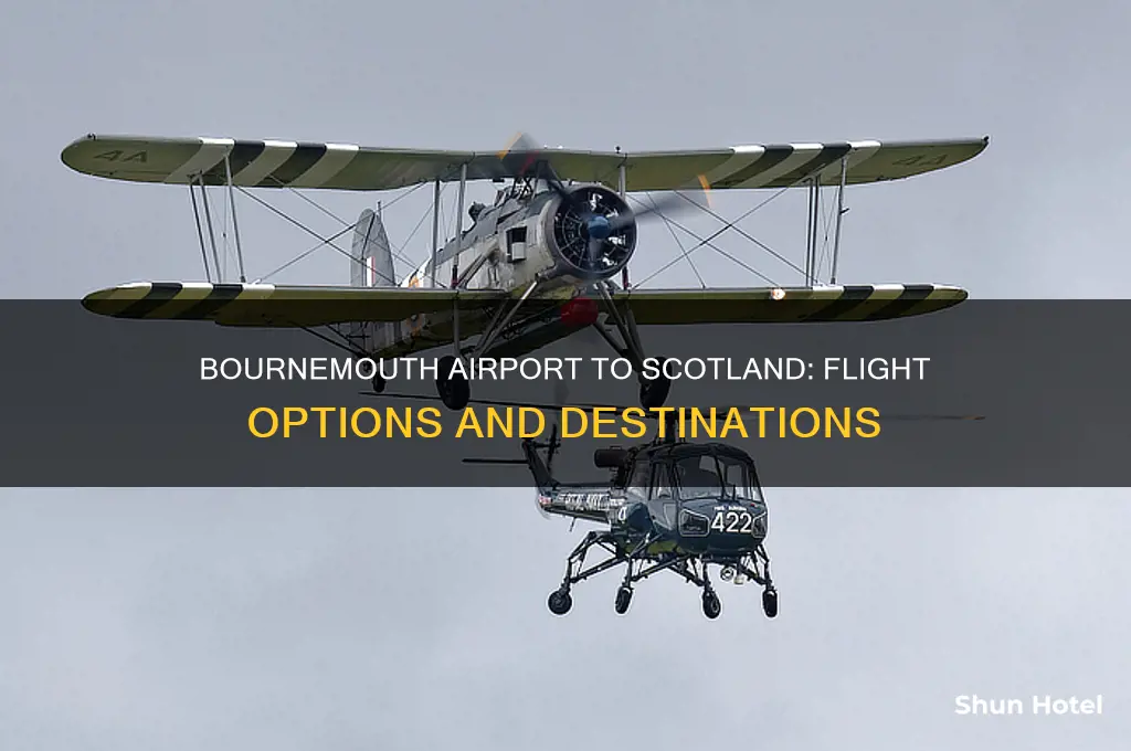 does bournemouth airport fly to scotland