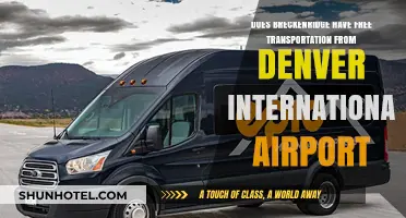 Free Airport Shuttle: Breckenridge to Denver International Airport Options