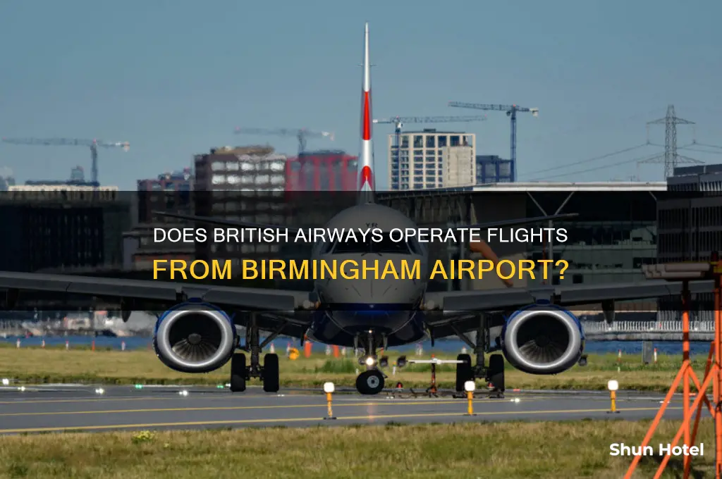 does british airways fly from birmingham airport